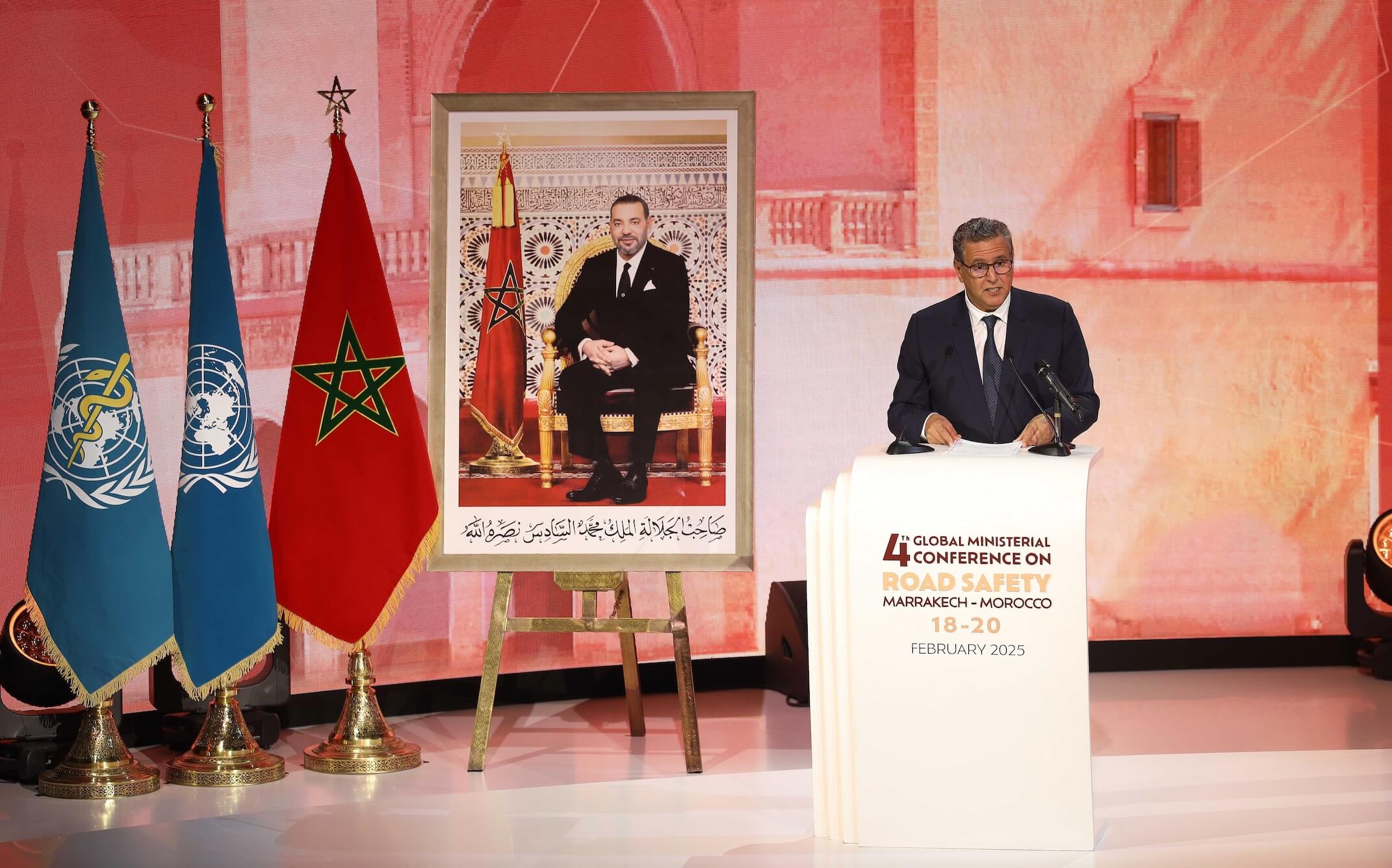 أخنوش: حوادث السير ماتزال تشكل معضلة تهدد الصحة العمومية في جميع بلدان العالم بما فيها المغرب