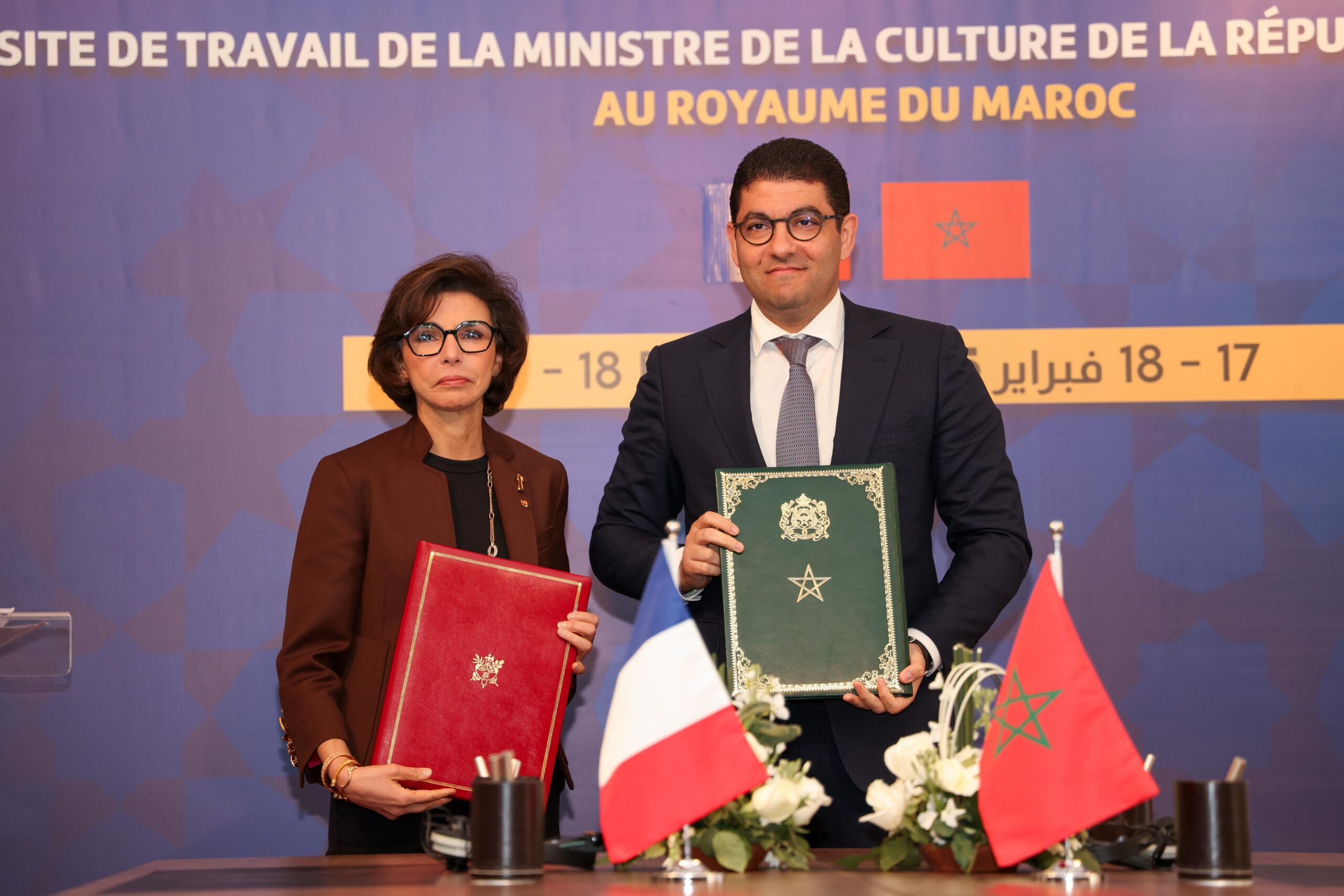  في زيارة جددت فيها دعم فرنسا لسيادة المغرب على الصحراء.. داتي تُنهي زيارتها بتوقيع اتفاقيات وإجراء مباحثات مع بنسعيد 