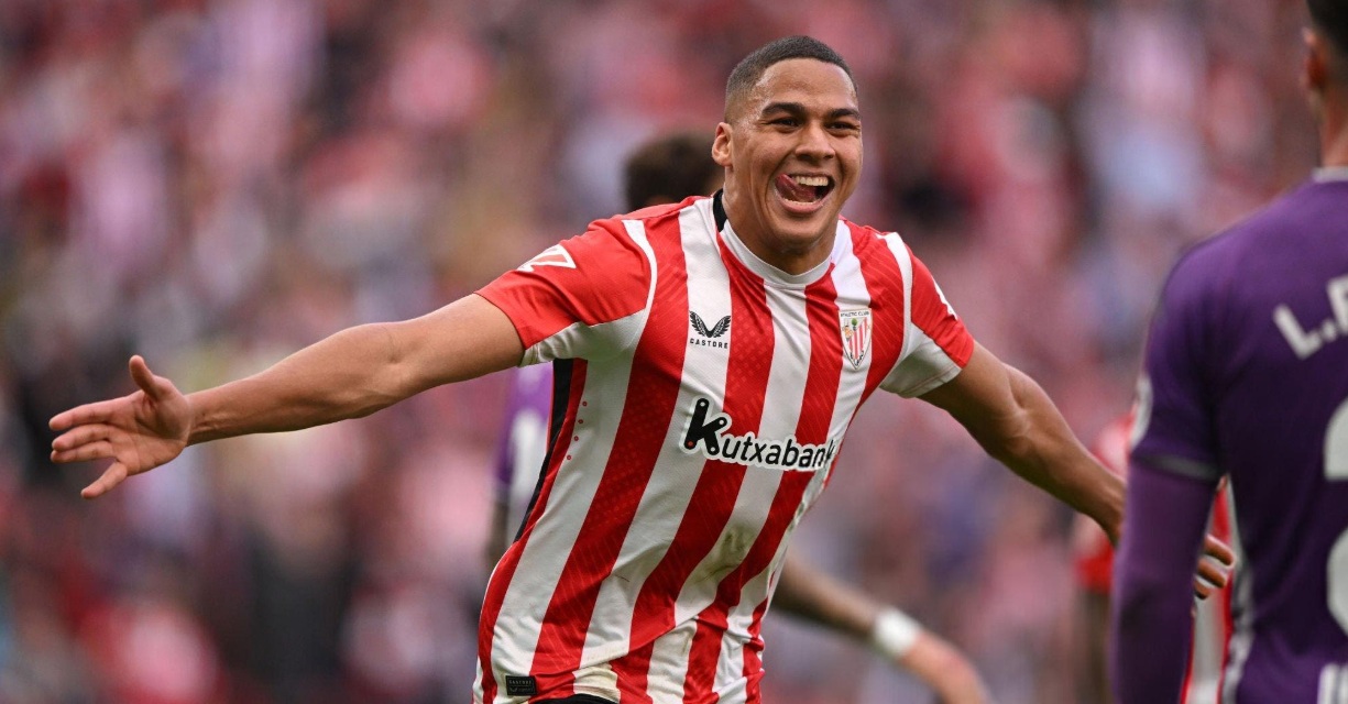  المهاجم المغربي مروان سنادي يسجل هدفه الأول مع أتليتيك بلباو 