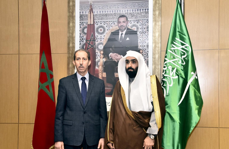 الداكي يتباحث مع رئيس ديوان المظالم السعودي سبل التعاون في ميدان العدالة