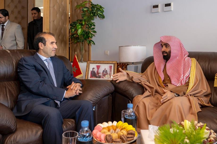  وسيط المملكة يتباحث بالرباط مع رئيس ديوان المظالم السعودي 