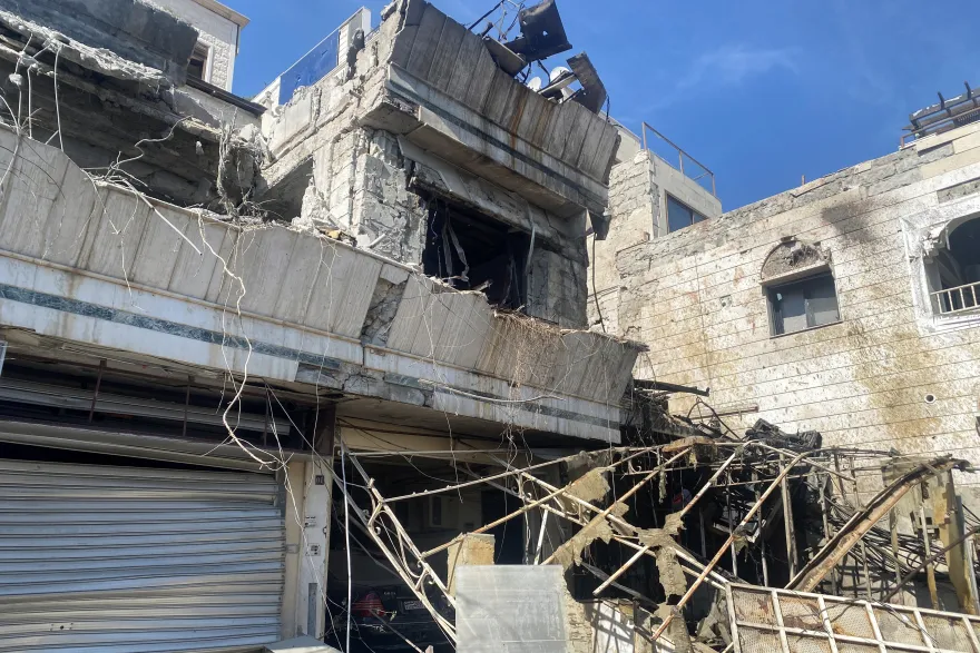 سوريا: غارة إسرائيلية على مبنى في دمشق واستهداف شخص فلسطيني