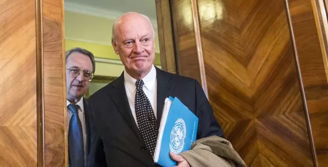  قبل تقريره شهر أبريل.. دي ميستورا يكثف مشاوراته في ظل تقاطعات مواقف روسيا وأمريكا وفرنسا حول ملف الصحراء 