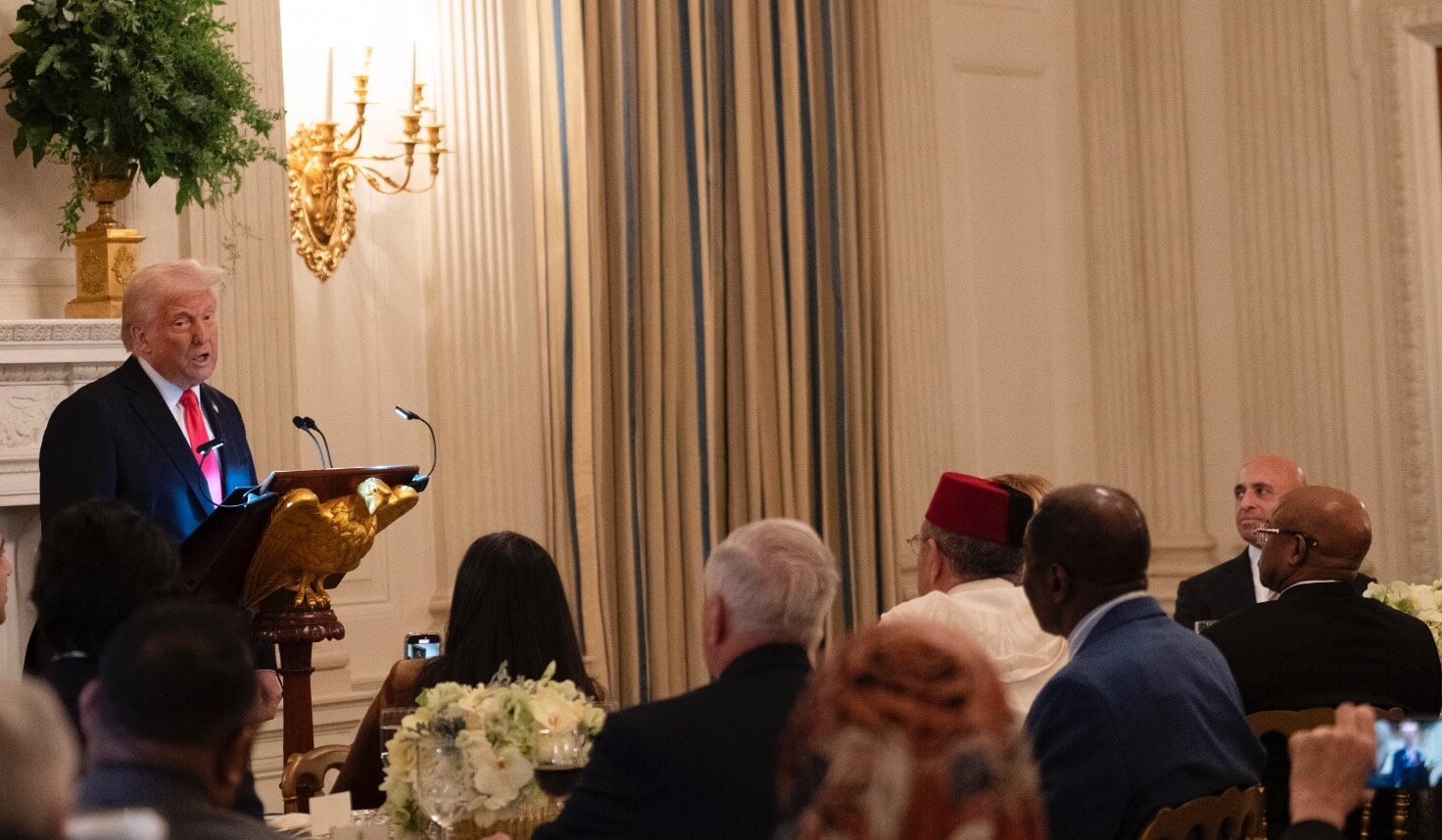 بحضور سفير المغرب في واشنطن.. ترامب: إرادتي للسلام تستند لـ"اتفاقيات أبراهام" وطالما أنا رئيس سأكون دائما إلى جانبكم