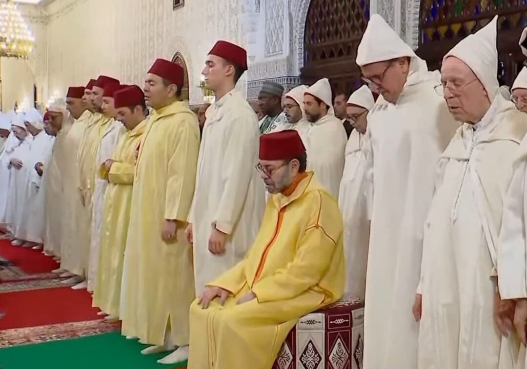  الملك محمد السادس يترأس بالقصر الملكي بالرباط حفلا دينيا إحياء لليلة القدر 