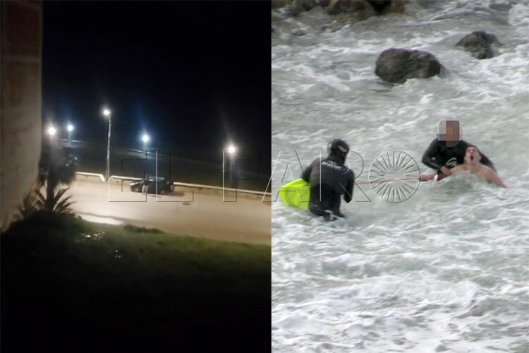 محاولة هجرة مأساوية لمغاربة وجزائريين حاولوا الوصول إلى مدينة سبتة المحتلة سباحة في ظروف جوية صعبة