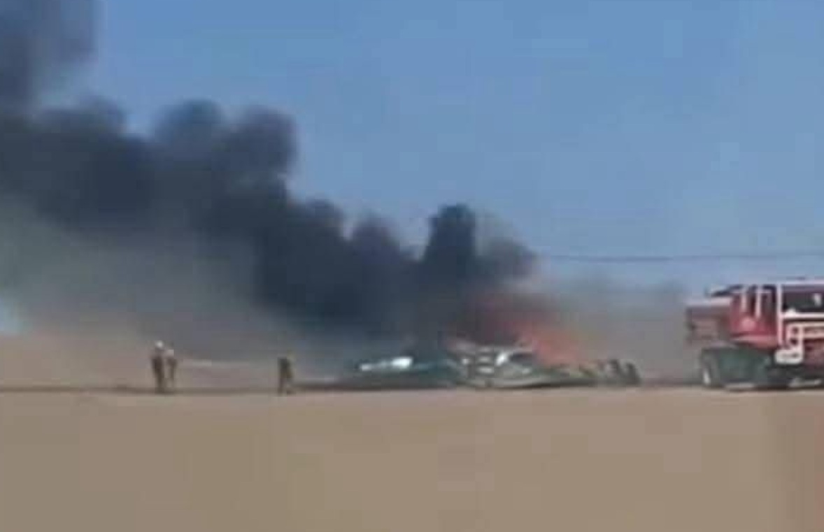  تحطم طائرة عسكرية جزائرية من طراز سو-30  ووفاة أحد الطيارين 