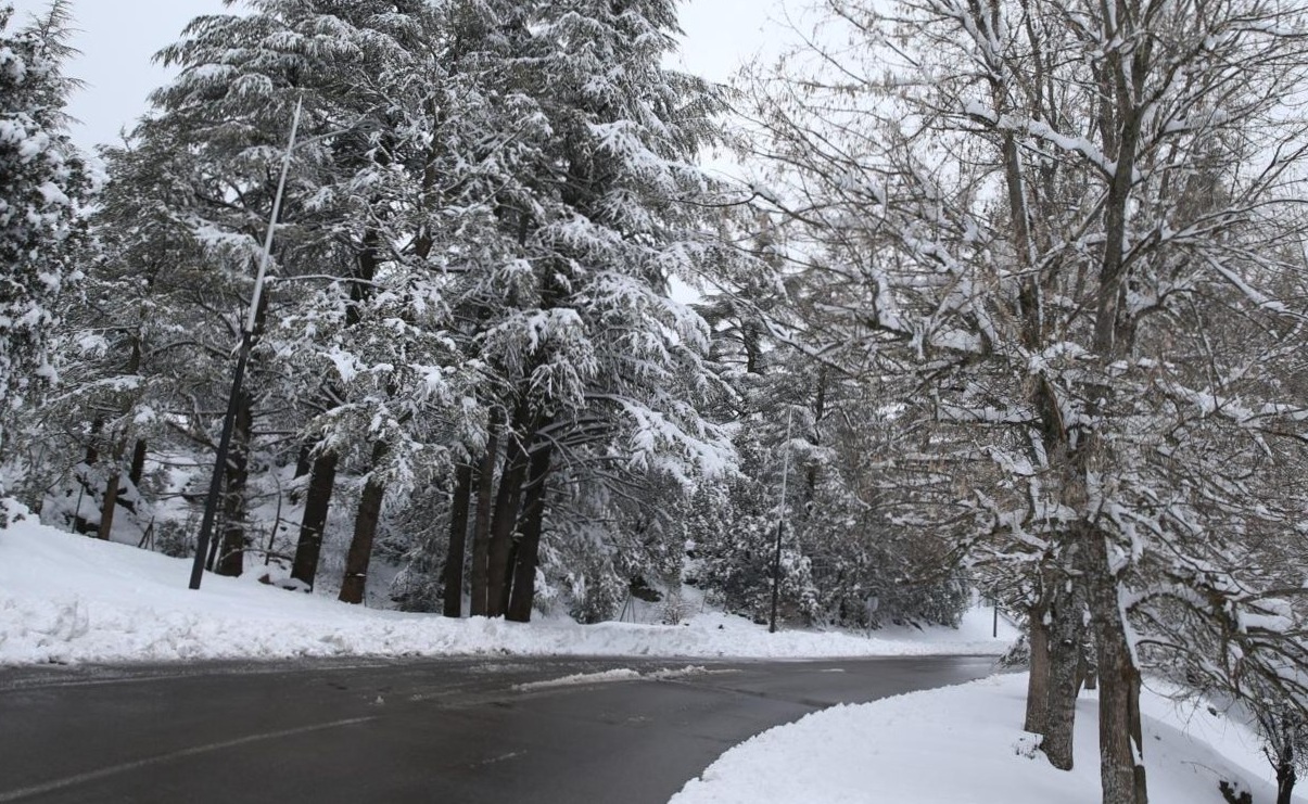  تساقطات ثلجية تُغطي مرتفعات المملكة الاثنين والثلاثاء 