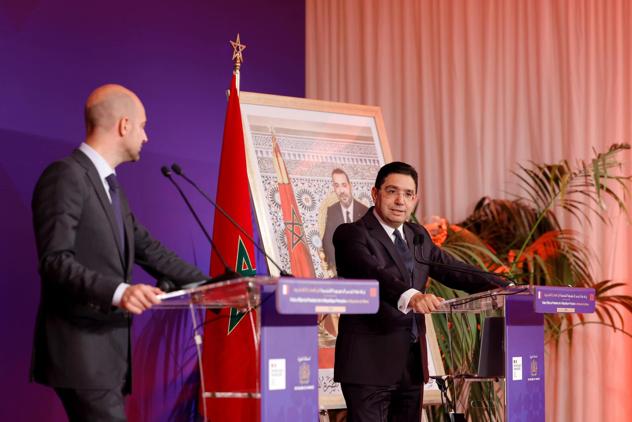  وزير الخارجية الفرنسي يجدد دعم باريس لسيادة المغرب على الصحراء ويُعلن عن لقاء قريب بناصر بوريطة 