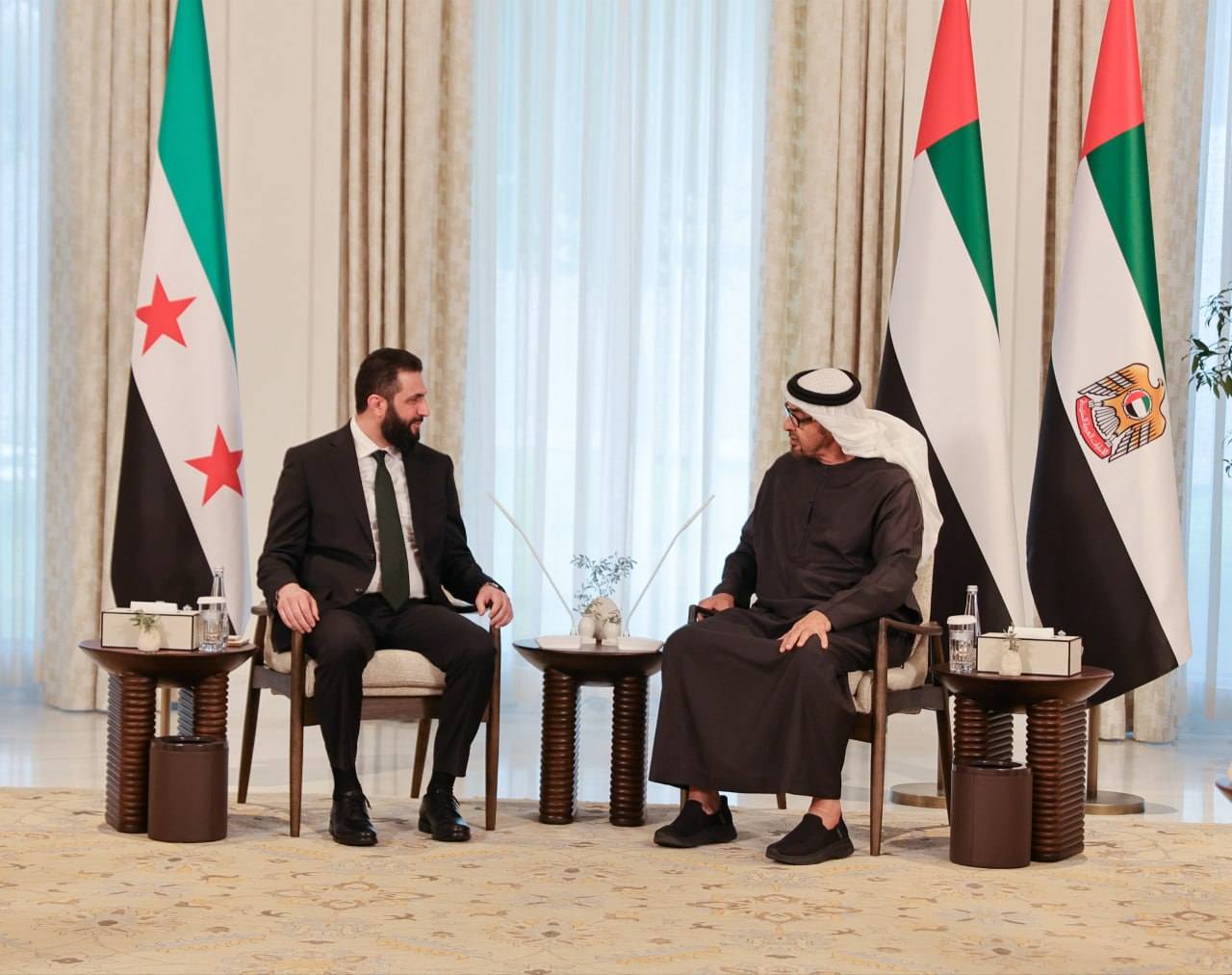 الرئيس السوري يزور الإمارات في ثاني محطة خليجية منذ توليه الرئاسة