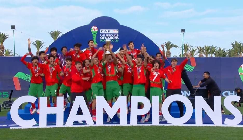 المنتخب المغربي يفوز بكأس أمم إفريقيا لأقل من 17 سنة على حساب منتخب مالي