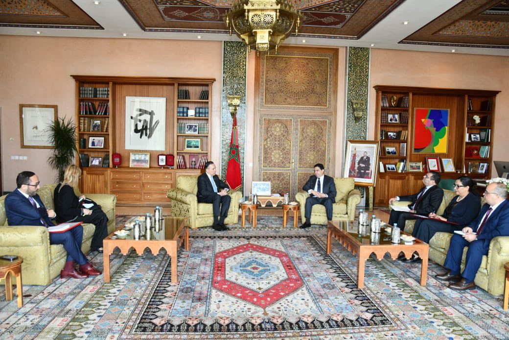   بوريطة يتباحث مع رئيس الكونغرس ومجلس الشيوخ الكولومبيين 