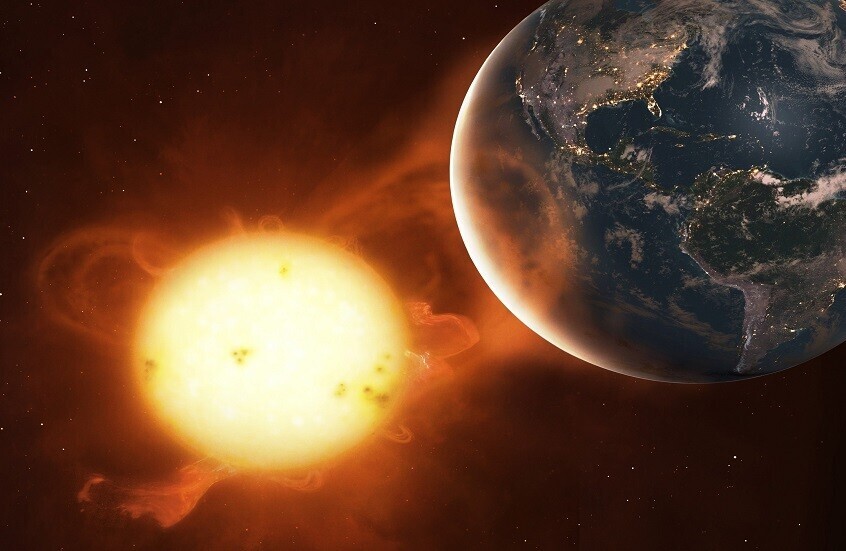 رصد ظاهرة نادرة.. رياح شمسية تصطدم بالغلاف المغناطيسي للمشتري