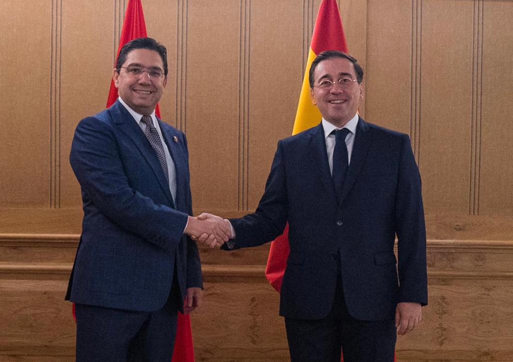  بوريطة يواصل جولته الدبلوماسية إلى أوروبا بلقاء مع نظيره الإسباني في مدريد لتجديد دعم إسبانيا لمقترح الحكم الذاتي 