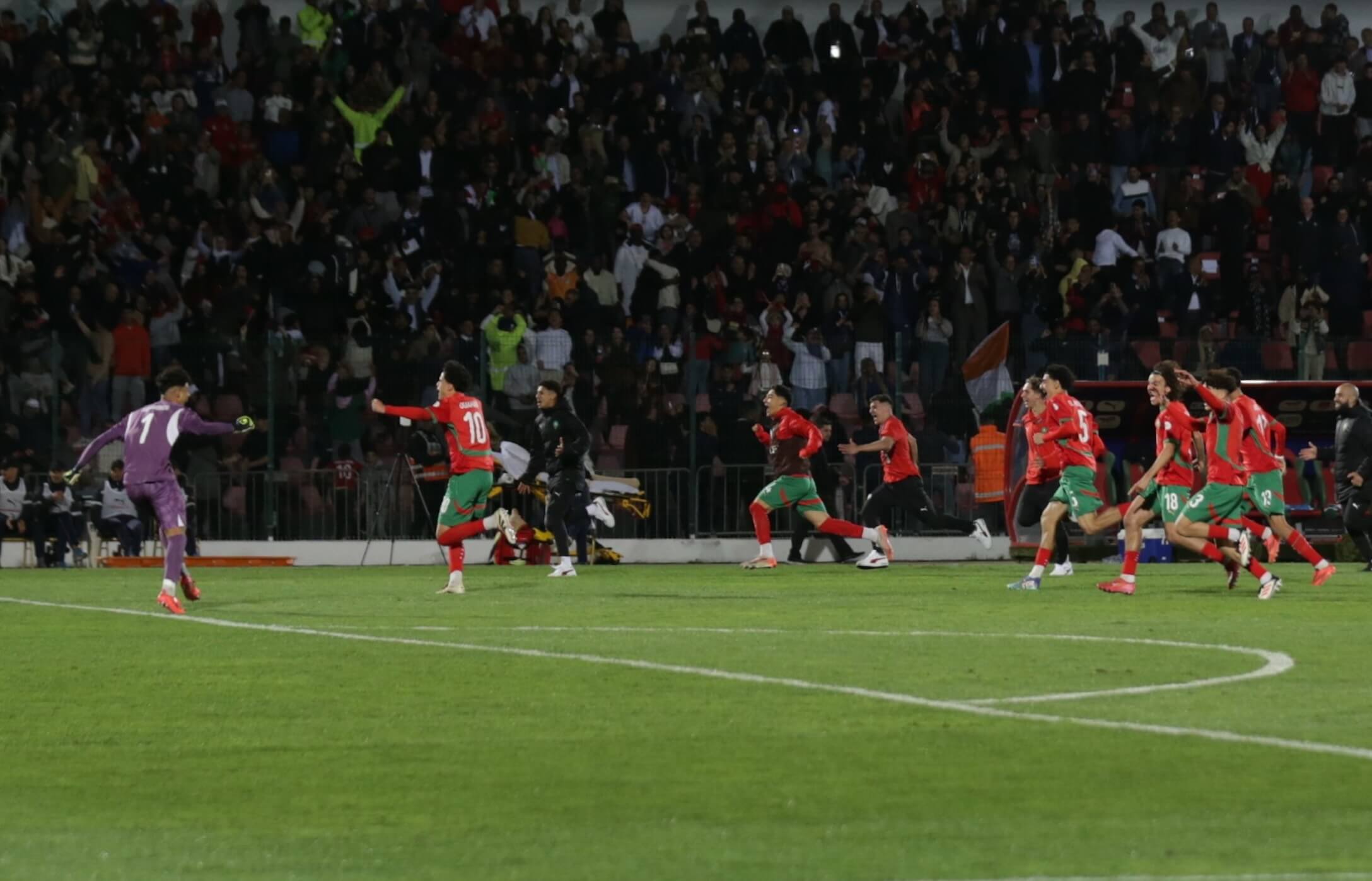 تأهل المنتخب المغربي لنهائي كأس إفريقيا للأمم لكرة القدم لأقل من 17 سنة