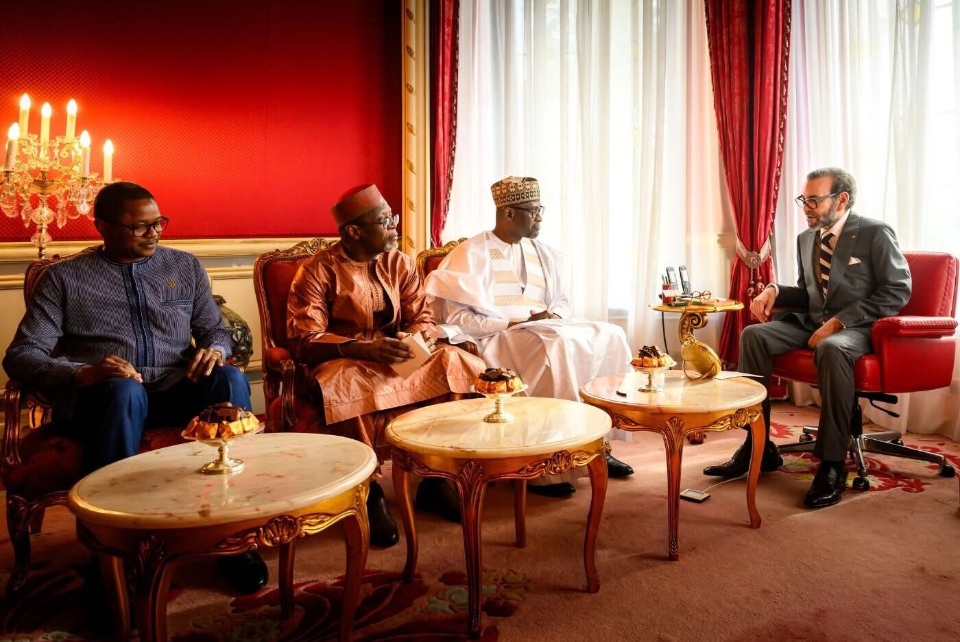 في لقاء مع الملك محمد السادس.. وزراء خارجية دول الساحل يجددون انخراط بلدانهم في المبادرة الأطلسية