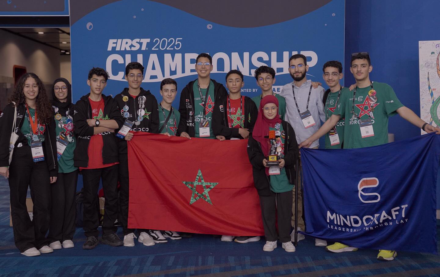  في إنجاز غير مسبوق.. فريق مغربي يُتوج بجائزة أمريكية للروبوتيك 