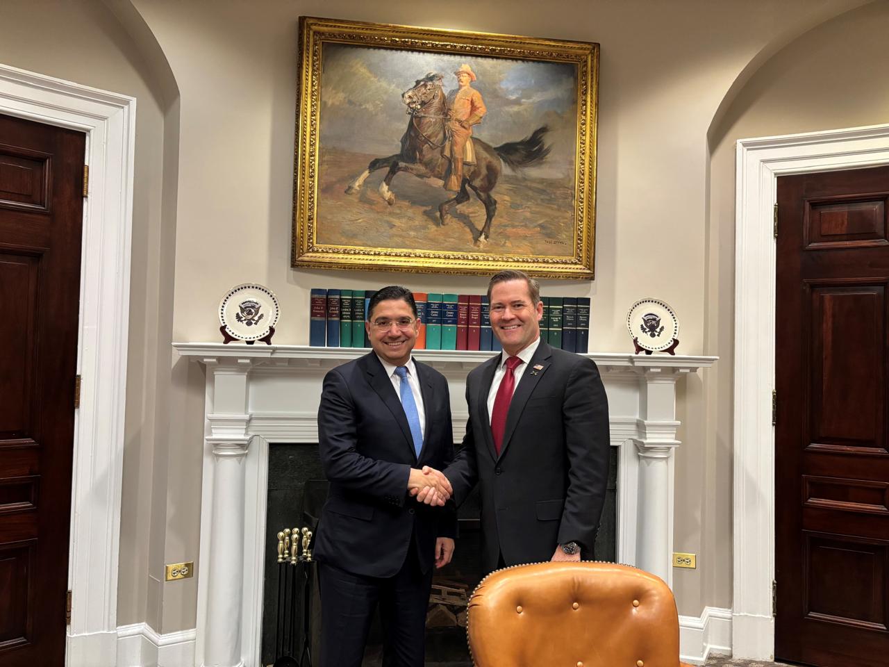  بوريطة يجتمع بمستشار الأمن القومي الأمريكي بواشنطن 