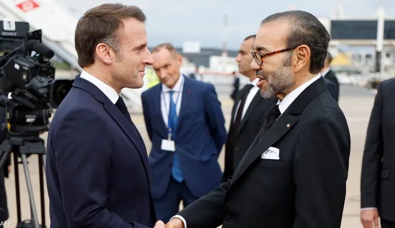 ماكرون يشيد بإعطاء الملك محمد السادس انطلاقة إنجاز خط القطار الفائق السرعة بين القنيطرة ومراكش