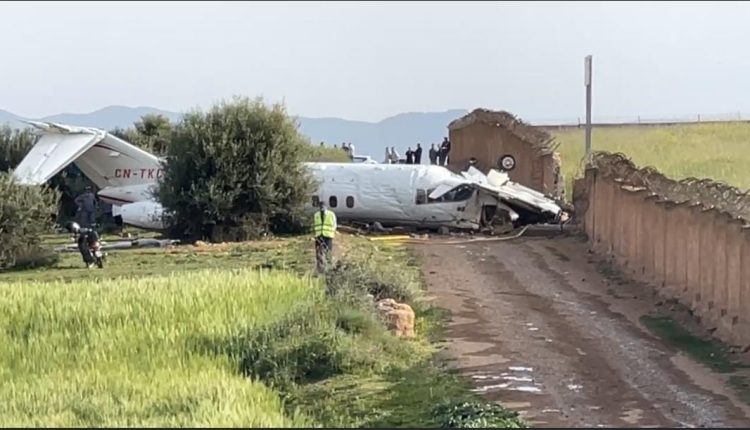  عطب تقني يتسبب في سقوط طائرة خاصة بالقرب من مطار فاس 