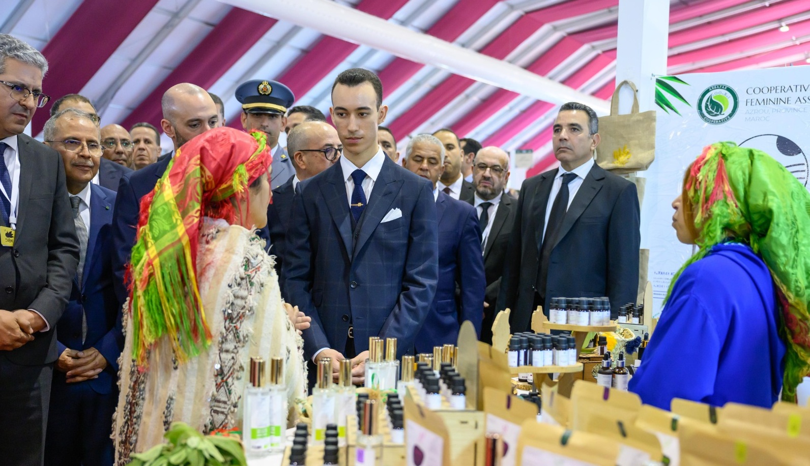  ولي العهد يترأس افتتاح الملتقى الدولي الـ17 للفلاحة بمكناس 