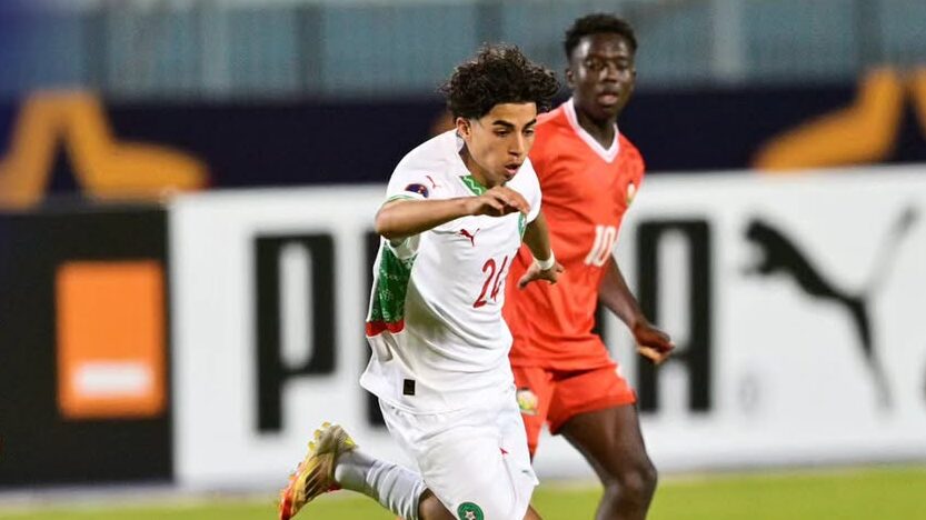  المنتخب المغربي لـ U20 يفوز على منتخب كينيا في أولى مبارياته بكأس أمم إفريقيا 