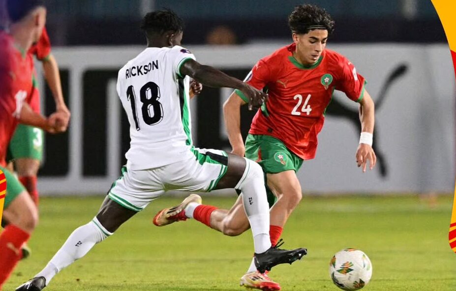  المنتخب المغربي يتعادل مع نظيره النيجيري ضمن كأس أمم إفريقيا لأقل من 20 سنة 