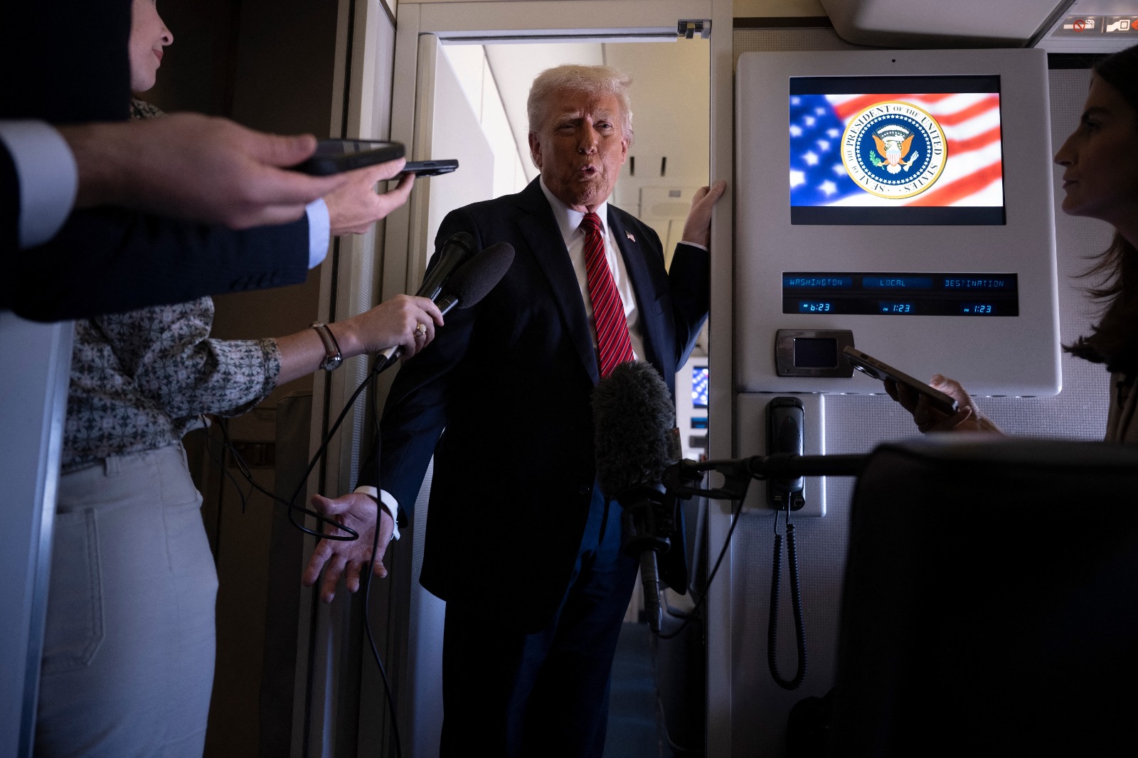  ترامب من الدوحة: إذا لم تتخذ إيران القرار الصائب فلن تكون الأمور جيدة 