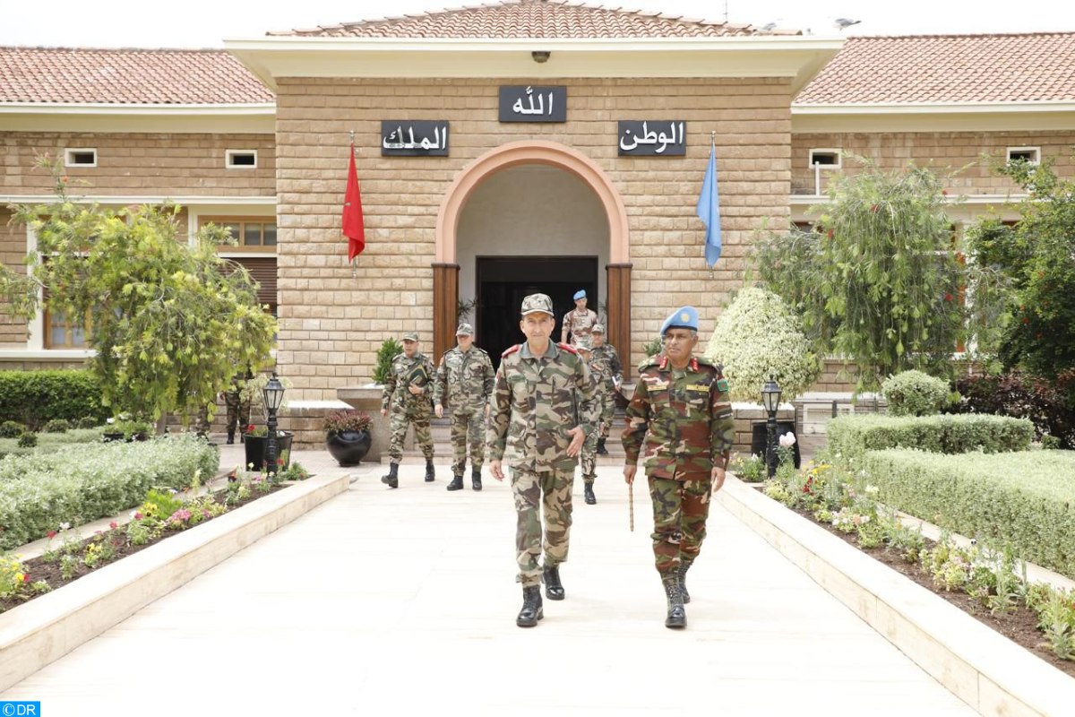 المفتش العام للقوات المسلحة الملكية يستقبل قائد قوة البعثة الأممية بالأقاليم الجنوبية للمملكة