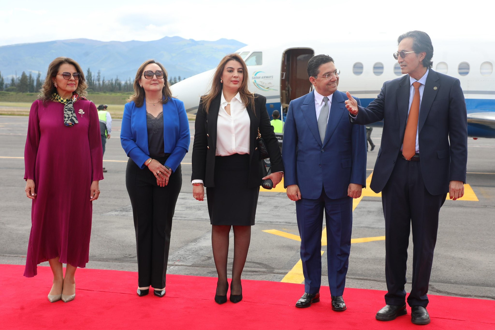 بوريطة يمثل الملك محمد السادس في حفل تنصيب رئيس الإكوادور الجديد