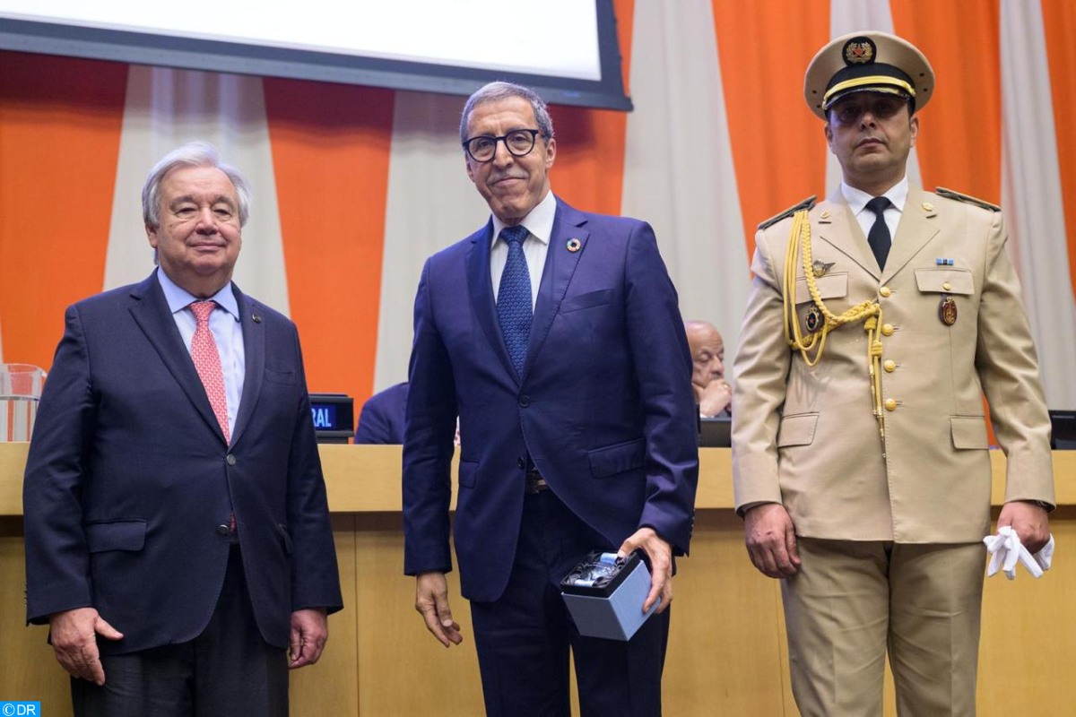 الأمم المتحدة تكرم جنديًا مغربيًا ضمن قوات حفظ السلام