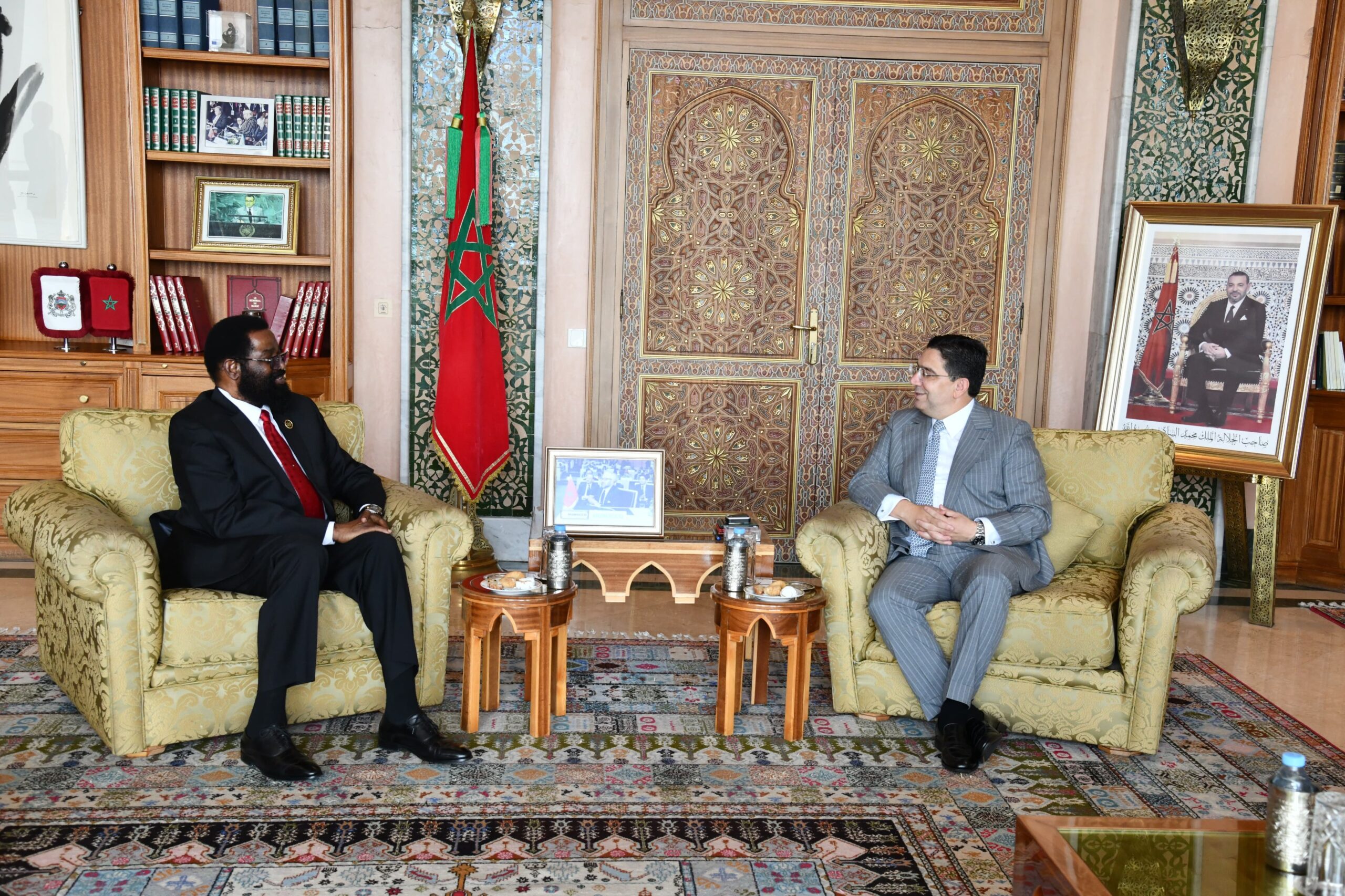 بوريطة يستقبل رئيس لجنة الشؤون الخارجية بالبرلمان الغاني لتعزيز التعاون الثنائي