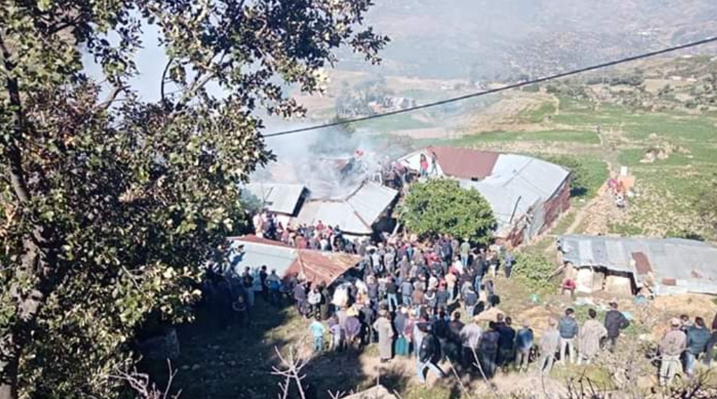  حريق يودي بحياة زوجين وابنتيهما بجماعة أونان في شفشاون 