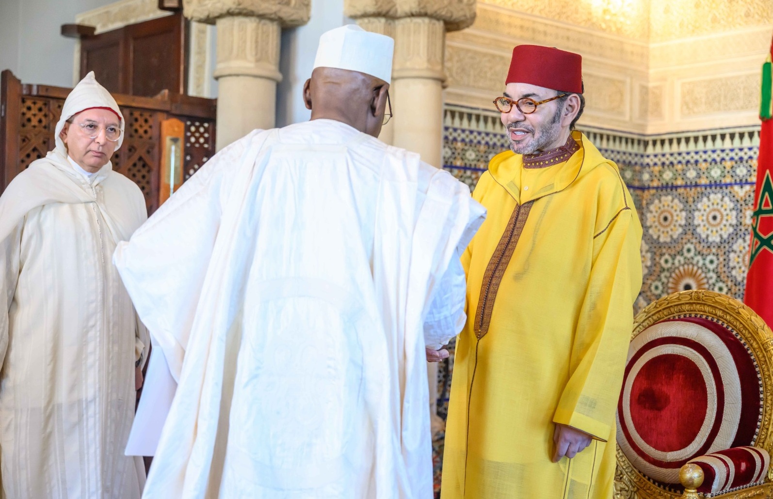  قدموا أوراق اعتمادهم.. الملك يستقبل بالرباط عددا من السفراء الأجانب لدى المغرب 