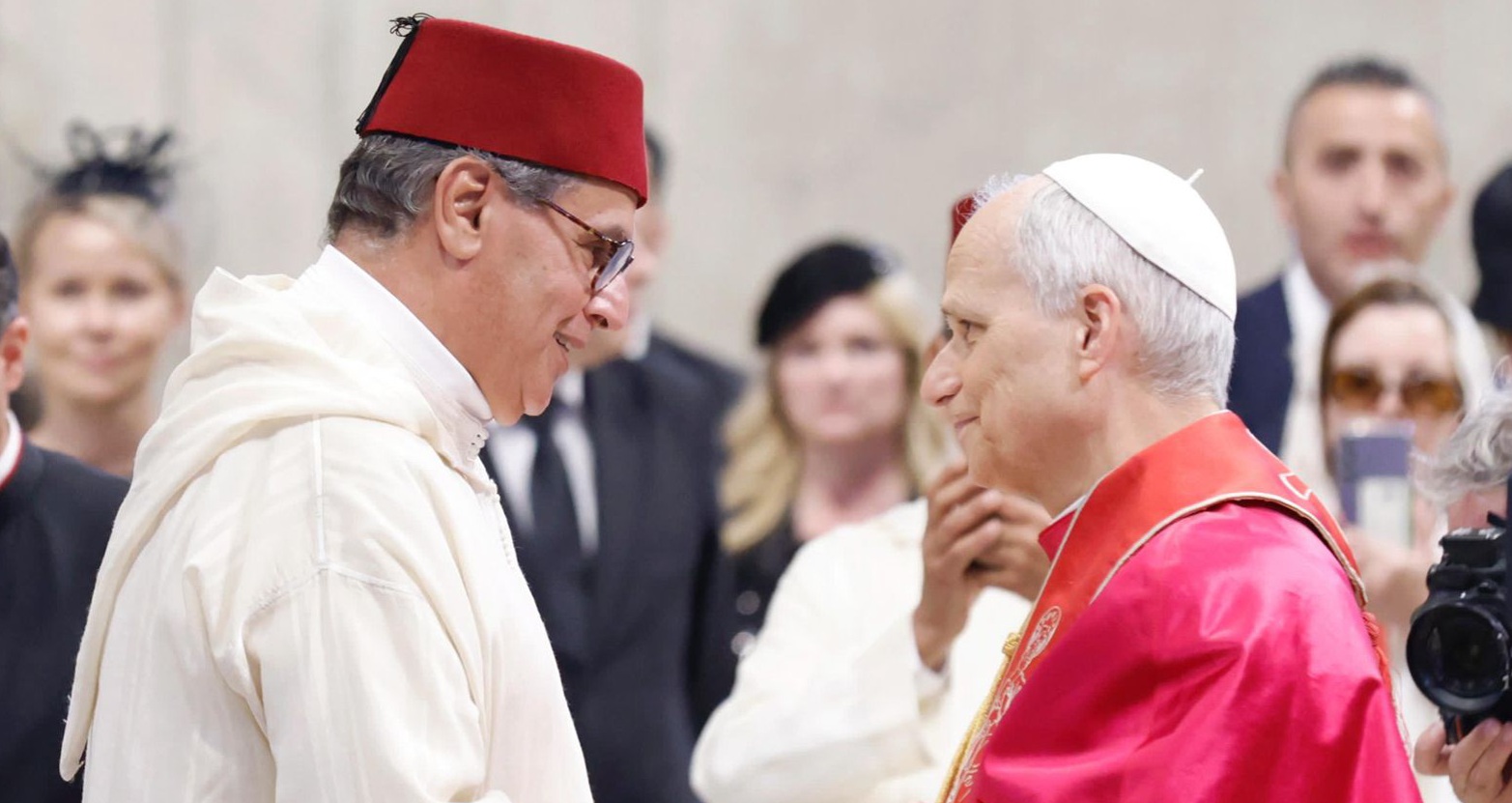 أخنوش يُمثل الملك محمد السادس في حفل التنصيب الرسمي للبابا ليو الرابع عشر