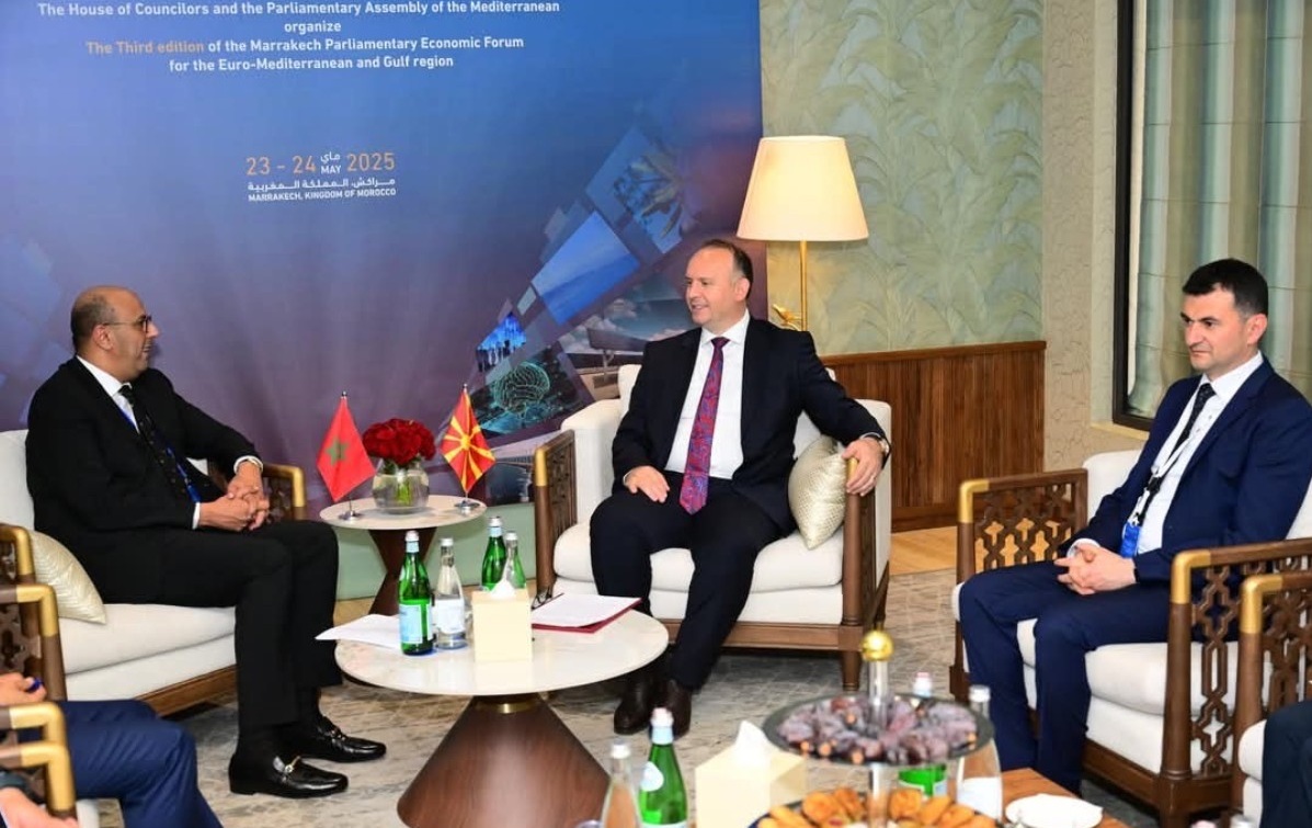 ولد الرشيد يبحث تعزيز التعاون البرلماني مع البحرين ومقدونيا الشمالية بمراكش