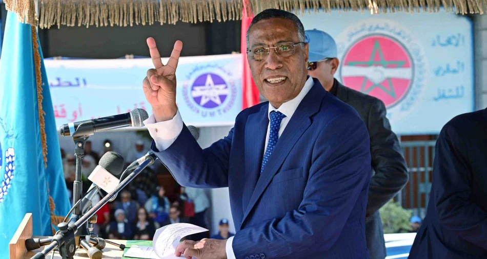  مخاريق يقود هجوما نقابيا على الحكومة في عيد الشغل: البطالة والفقر في تصاعد، وقانون الإضراب إعلان صريح عن تجريم العمل النقابي 