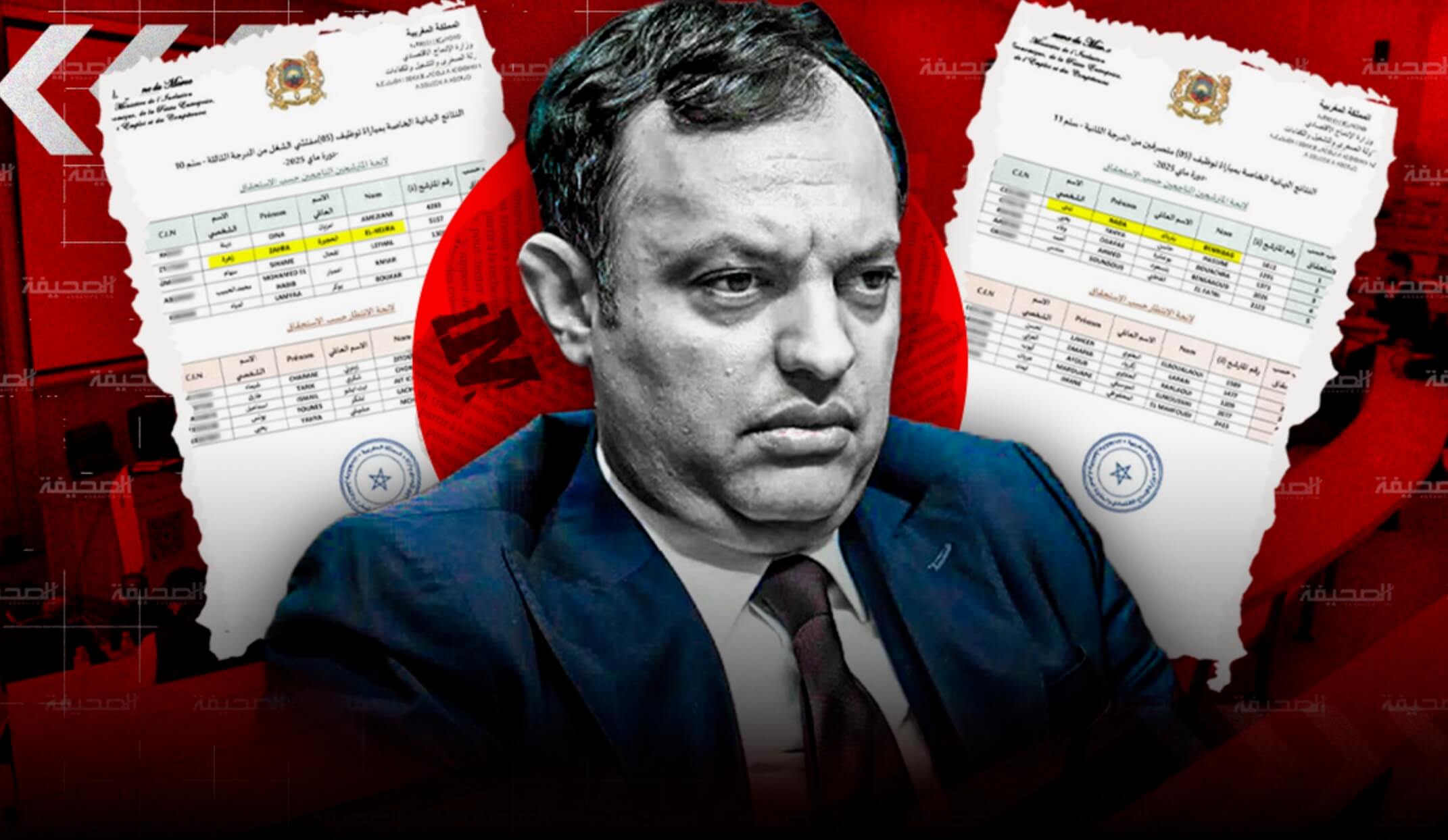  من بين 5000 مرشح.. مستشارةُ السكوري و3 من أعضاء حزبه ضمن 10 ناجحين في مبارتين لتوظيف متصرفين ومفتشين للشغل أشرفت عليها وزارته! 