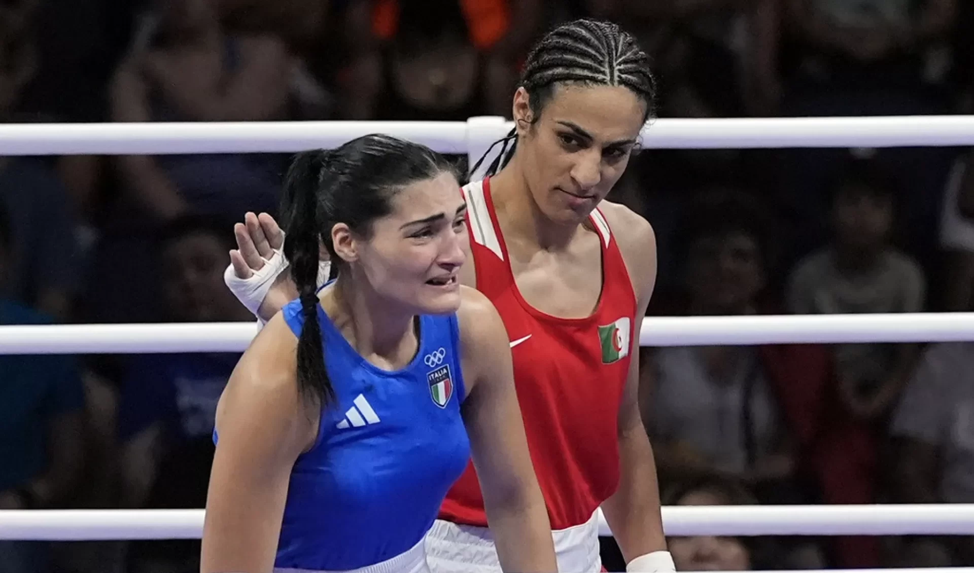 منع الجزائرية إيمان الخليفي من المشاركة في أي بطولة ملاكمة مقبلة قبل التأكد من جنسها