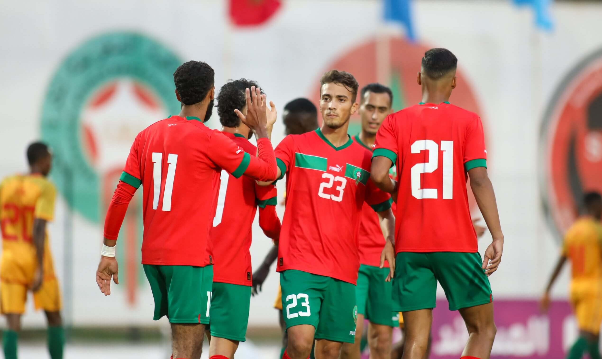 المنتخب المغربي لمواليد 2000 فما فوق يفوز على تشاد (6-0)