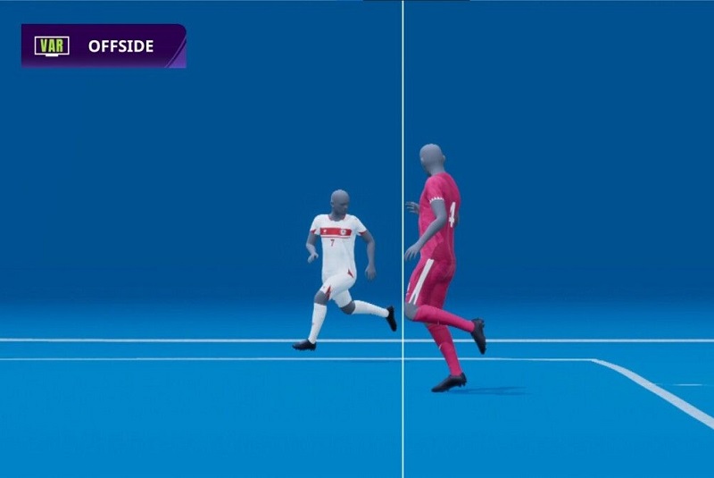 "الفيفا" تعتزم اعتماد كشف التسلل شبه الآلي باستخدام الذكاء الاصطناعي