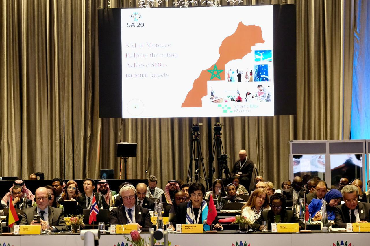 إشارة جديد على تحول تدريجي في جنوب إفريقيا.. عرض خريطة المغرب الكاملة في مؤتمر دولي في جوهانسبورغ