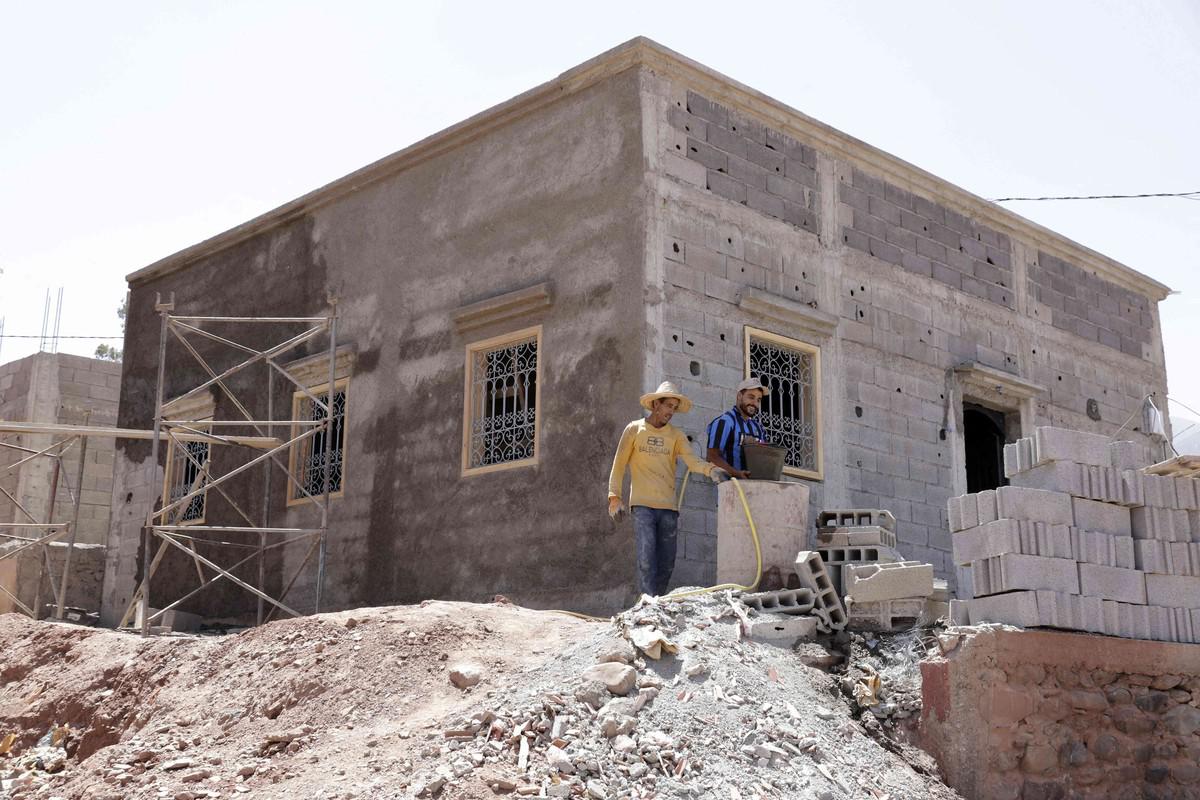 منسق برنامج إعادة البناء وتأهيل المناطق المتضررة جراء زلزال الحوز: عملية إعادة بناء المنازل في مراحلها النهائية