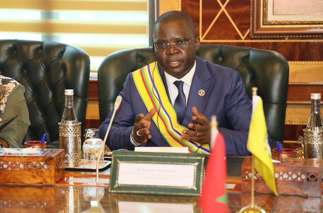  رئيس برلمان المجموعة الاقتصادية والنقدية لوسط إفريقيا: الصحراء المغربية قطب استراتيجي للاستثمار 