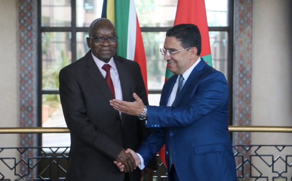  في أول زيارة له إلى المغرب بعد إعلان دعمه لمبادرة الحكم الذاتي.. زوما يجتمع ببوريطة في خطوة تُمهد لإعادة تشكيل العلاقات مع جنوب إفريقيا 