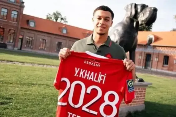  الدولي المغربي الشاب ياسين خليفي ينضم إلى سبورتينغ شارلروا 