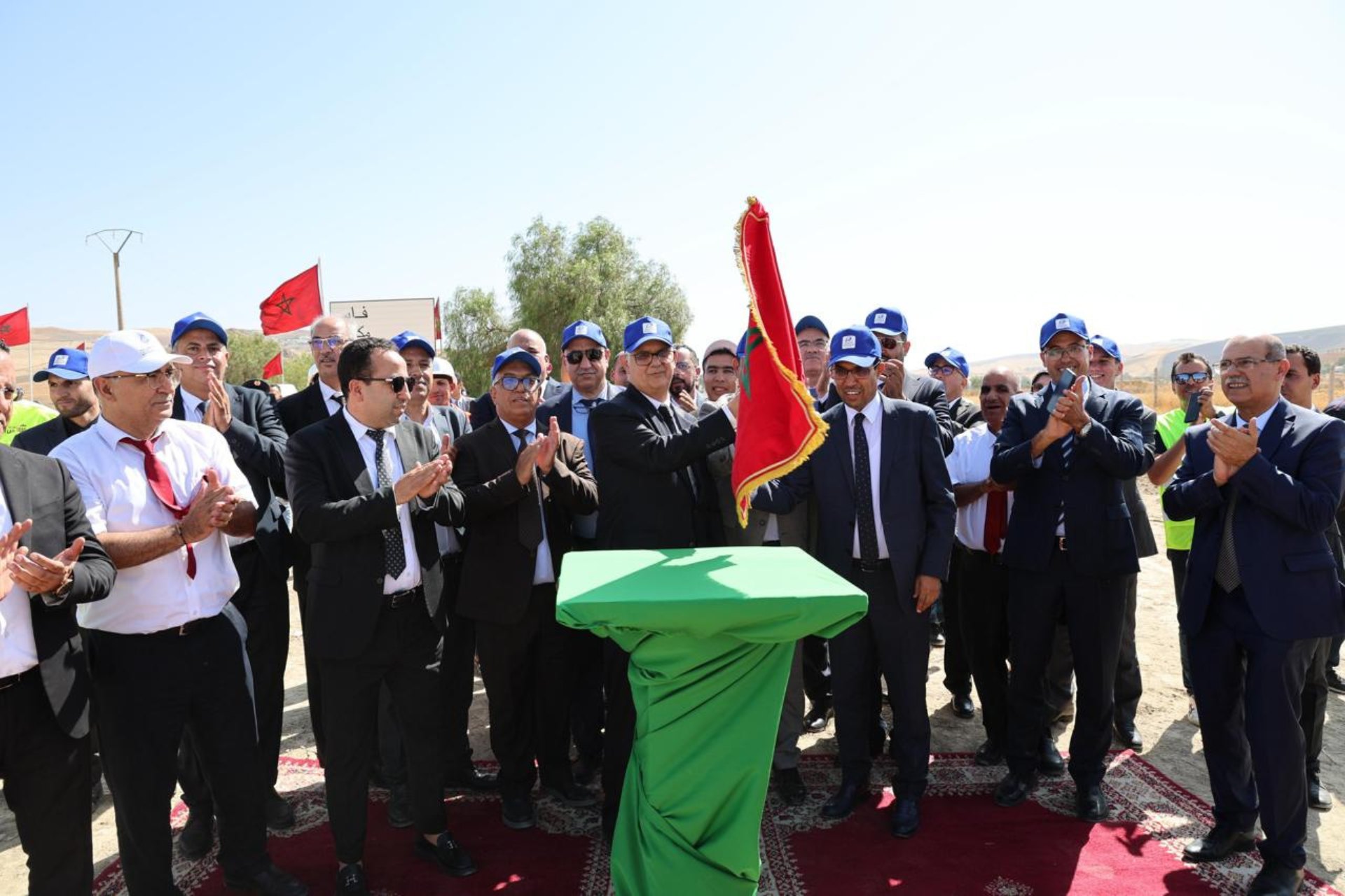 إطلاق أشغال الشطر الثالث لمشروع الطريق السريع فاس - تاونات