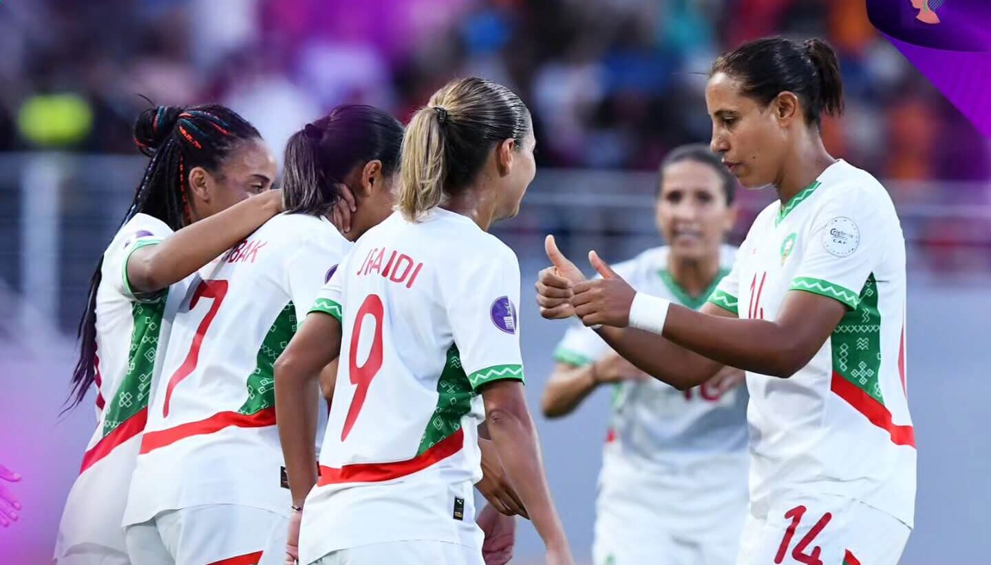  المنتخب المغربي للسيدات يفوز على الكونغو الديموقراطية برباعية في كأس أمم إفريقيا 