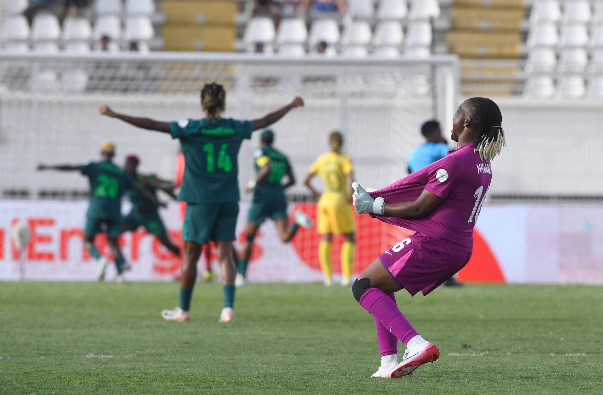 منتخب نيجيريا للسيدات يتأهل إلى نهائية كأس أمم إفريقيا بفوزه على نظيره الجنوب إفريقي