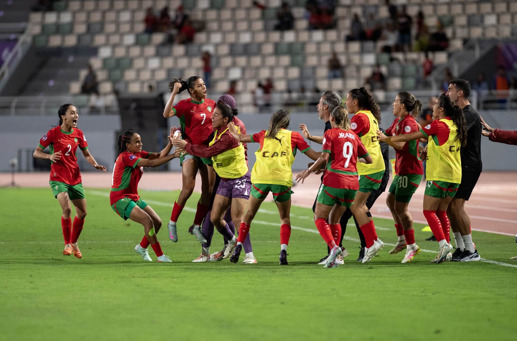 المنتخب المغربي للسيدات يتأهل إلى دور ربع نهائي كأس أمم إفريقيا عقب فوزه على المنتخب السنغالي